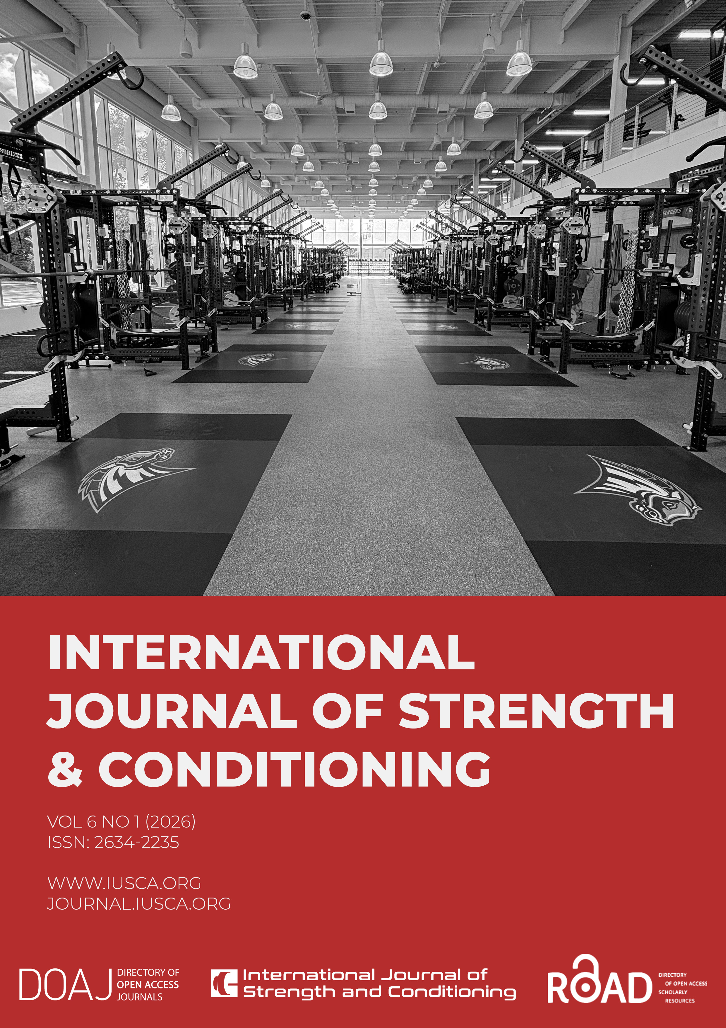 					View Vol. 6 No. 1 (2026): International Journal of Strength and Conditioning
				